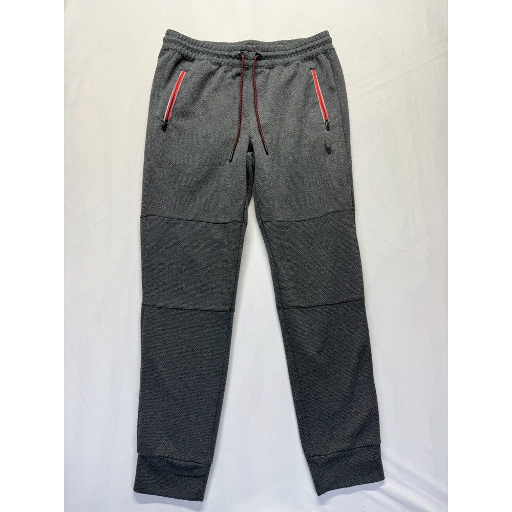 Spyder Active ProWeb Sweatpants Pants Men 32 Gray Athleisure Gym Training Jogger